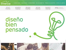 Tablet Screenshot of innercia.net